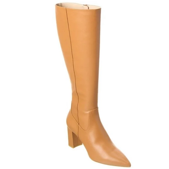 🌹STUART WEITZMAN🌹Renegade Zip 75 Leather Knee-High Boot Size: 6.5B - Picture 1 of 14